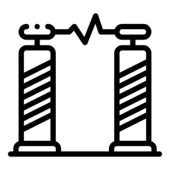 tesla coil icon