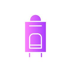 travel gradient icon