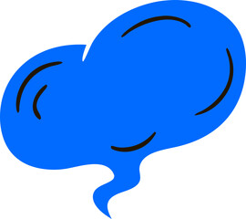 Obraz premium speech bubble svg