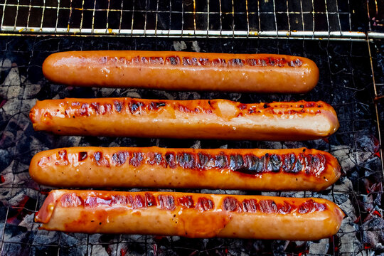 網焼みフランクフルト