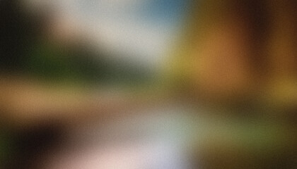 Obraz premium blurred nature with noise effect