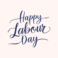 Happy Labour Day banner. Creative Design template. 