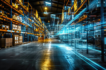Intelligent warehouse, scanning and recognition technology
