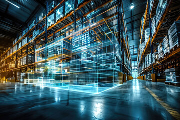 Intelligent warehouse, scanning and recognition technology