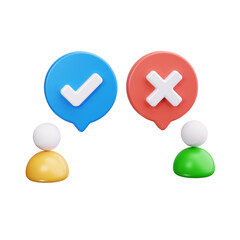 Obraz premium survey 3d render icon