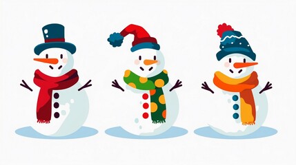 雪だるまのアイコン6