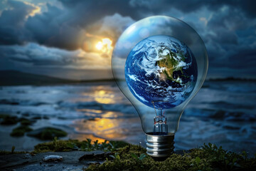The Earth in the Light Bulb, Energy Concept