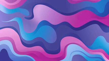 Obraz premium Abstract Wavy Background with Vibrant Colors