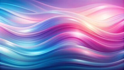 Obraz premium Multicolor Wavy Gradient Abstract Background.