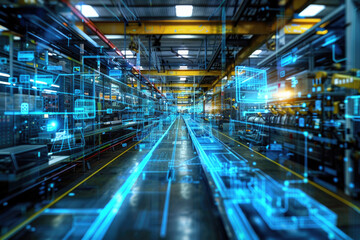 Visualize smart factories and warehouses