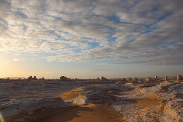 Obraz premium black and white desert, Egypt