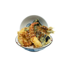Japanese fried rice with rice