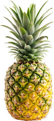 Fototapeta premium Pineapple isolated on transparent background. PNG