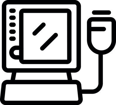 recommend clip art: Medical equipment monitoring the health of a fetus during pregnancy
