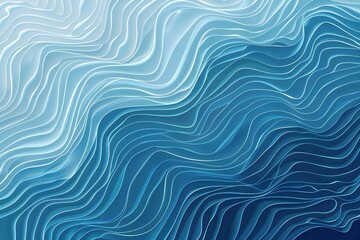 Wave texture background vector illustration, curved and fluid undulating surface.