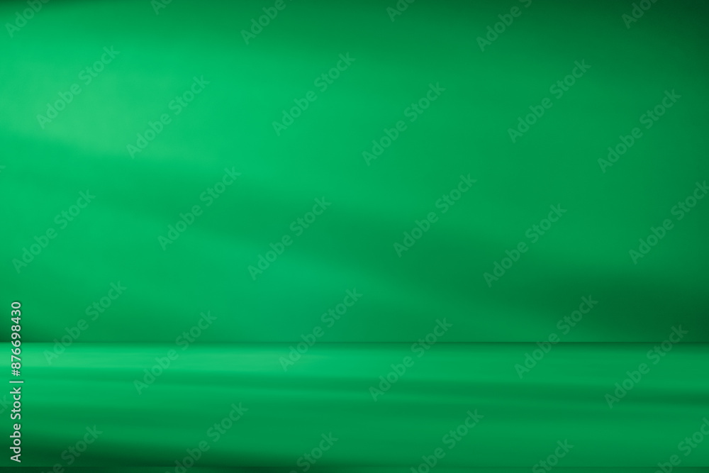 Poster wall interior background, studio and backdrops show products. with leaf shadow leaf from window colo
