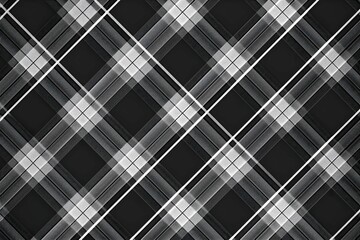 Tartan texture background vector illustration, patterned plaid and Scottish fabric.
