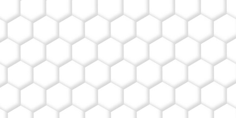 Abstract white background with hexagons. Abstract hexagon polygonal pattern background vector. seamless bright white Pattern with hexagons illustration of a honeycomb. Futuristic surface .