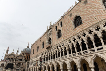 Fototapeta premium Experior of Doge's palace in Venice