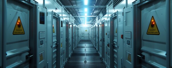 Smart container with temperature control for medical supplies, container innovation, healthcare logistics