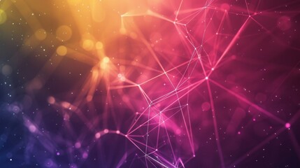 Obraz premium abstract geometric background. oval thin lines