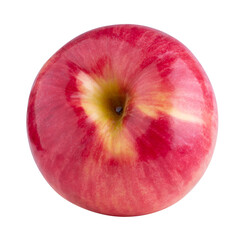 red apple isolated on a transparent background