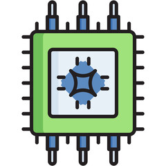 Nanoelectronic Icon