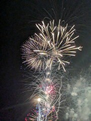 Fototapeta premium fireworks in the night sky