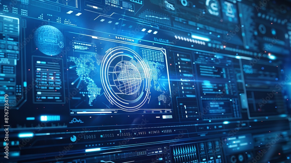 Poster a network of interconnected devices vulnerable to cyber attacks