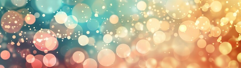 abstract background with bubbles