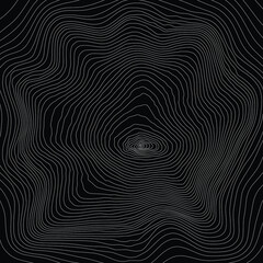 Log cut, vector illustration, tree rings pattern, shades of gray