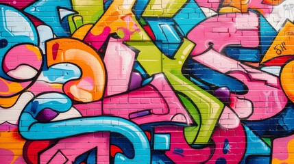 Obraz premium graffiti art background 