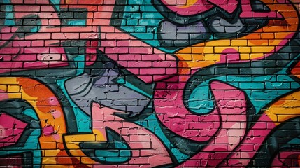 Obraz premium graffiti wall background 