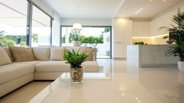 Modern home equipped with all basic necessities, emphasizing the importance of welfare and a secure, comfortable living space