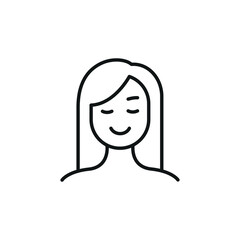 Menstrual relief icon. Simple menstrual relief icon for social media, app and web design. Vector illustration