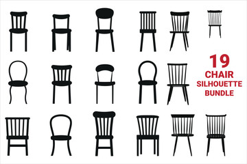 Chair Silhouette Bundle

