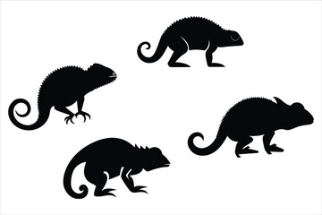 Chameleon Silhouette Bundle