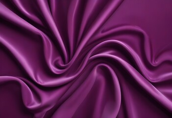 Obraz premium deep purple satin velvet wavy drapery texture sample background
