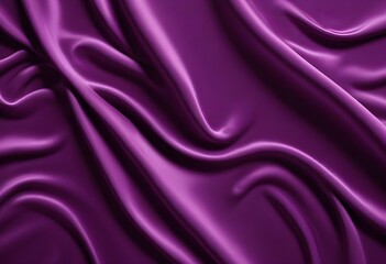 Obraz premium deep purple satin velvet wavy drapery texture sample background