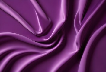 Obraz premium deep purple satin velvet wavy drapery texture sample background