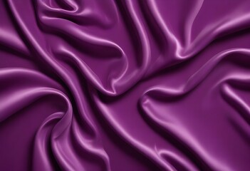 Obraz premium violet satin velvet wavy drapery texture sample background