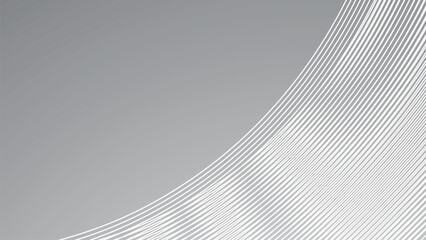 gray abstract line background vector image for backdrop or presentation	
