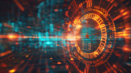 A Conceptual Image of an Abstract Timeline Symbolizing Progress