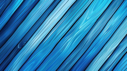 Vibrant blue gradient rectangle background with a diagonal layout.