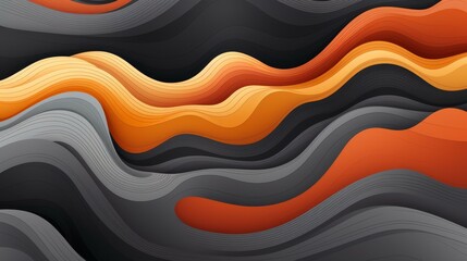 Unique moire pattern designs in earth tones with intricate details, flat illustration style, and detailed textures.