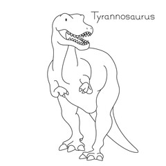 ティラノサウルス　リアルでかわいい恐竜　正面