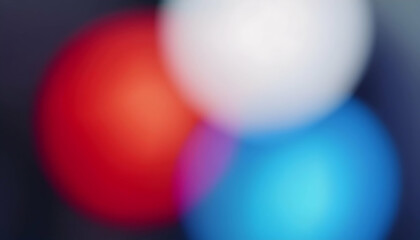 a blurry abstract background of bleached cedar, cinnabar, spanish sky blue and soft peach colors