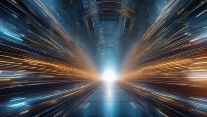 abstract blue background with rays