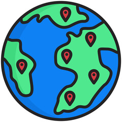 Emerging Markets Icon