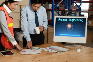 Generative AI virtual assistant tools for prompt engineer and user for ease of engage artificial...